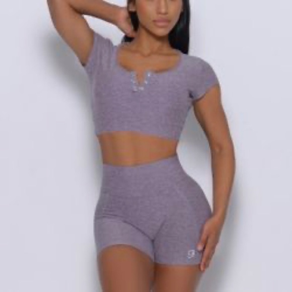 Bombshell Sportswear Purple Shorts